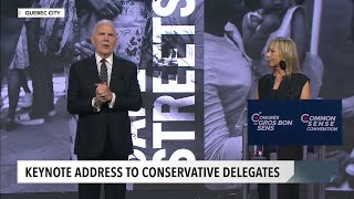 2023 Conservative convention – Michel and Barbara Maisonneuve's keynote address