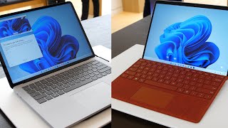 Surface Pro 8 and Surface Laptop Studio: Hands-on with Microsoft's Windows 11 heavy hitters