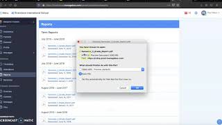 ManageBac Tutorial: Reports and Behavior