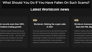 Worldcoin-S.com Review The Truth About Worldcoin-S: Scam or Genuine Cryptocurrency Platform?