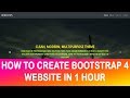 Bootstrap 4 website designing  2018 (with code)