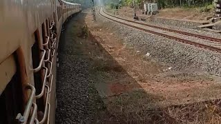 #trainvideos #fasttrain #indianrailways Guruvayur Punalur I Kottayam station l viral l