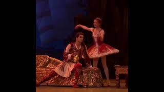 “Ekaterina Krysanova and Igor Tsvirko in Le Corsaire • • #ballet #ballerina #balletdancer #bolshoit