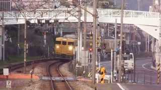 【尾道駅】115系濃黄色　広L-06編成　【HD】2014.04.08