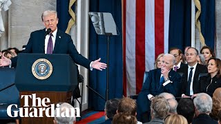 Key moments from Donald Trump's inauguration