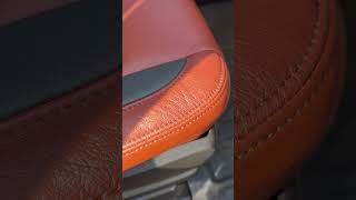 2016 Chevy Silverado 3500 Crew Cab Leather Upholstery Upgrade - Cloth To Leather