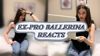 REACTING TO MY OLD BALLET PHOTOS AND VIDEOS (EX-PRO BALLERINA)