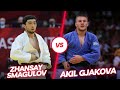 Zhansay SMAGULOV vs Akil GJAKOVA  - Qazaqstan Barysy Grand Slam 2023- 柔道