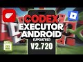 Codex Executor Mobile New Update (V2.720) for Roblox | Download & Install Codex Executor On Android!