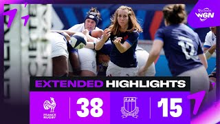 FRANCE HOLD ON 🇫🇷 | FRANCE V ITALY| EXTENDED RUGBY HIGHLIGHTS