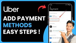 How to Add Payment Method in Uber App !