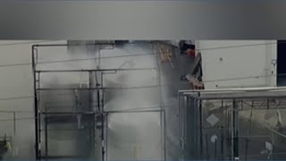 Threat of catastrophic explosion from damaged chemical tank in California is gone, officials say