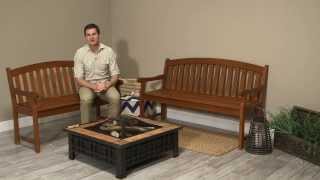 Red Ember Olympia Square Tile Fire Pit - Product Review Video