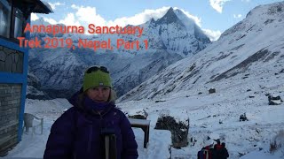 Annapurna Sanctuary Trek 2019 Part 1, Kathmandu Sight Seeing, Swayambhunath, the Monkey Temple.