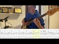 John Deacon on Fretless Bass - Queen: '39 (Live) Notation and tab