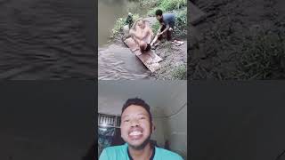 Asyik Mandi Di ganggu 😀😀 #reels #funny #ngakak #komedi