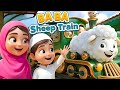 Baa Baa Sheep Train to Madinah | Cute Muslim Kids Animation | Learn Bismillah & MashaAllah