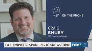 PA Turnpike executive gives update on response to snowstorm