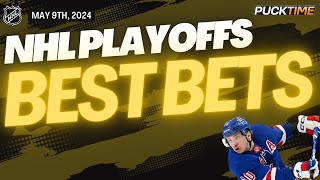 2024 NHL Playoffs Picks & Predictions | Rangers vs Hurricanes | Avalanche vs Stars | PuckTime May 9