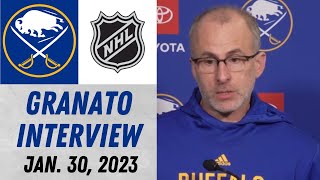 Don Granato After Practice Interview (1/30/2023)
