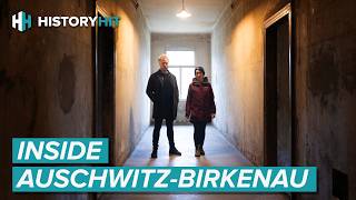 Historian Explores Restricted Areas of Auschwitz (HD)