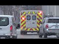 chicago fire dept engine 68 u0026 ambulance 63 spare responding