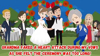 Grandma Faked a Heart Attack During My Vows As She Felt the Ceremony Was Too Long!