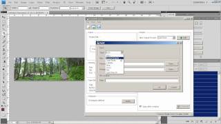 How to create a semi-cylindrical panorama.