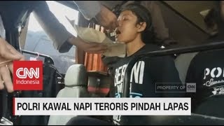 Polisi Suapi Napi Teroris, Kawal Menuju Nusakambangan dari Rutan Mako Brimob