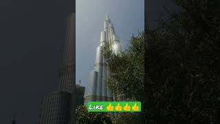 Burj Khalifa world tower in Dubai UAE #shorts #Dubai #worldtowers #burjkhalifa