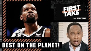 Stephen A.: Kevin Durant is the BEST PLAYER on the planet! 🌏 | First Take