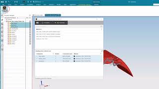 Export assignments for CAE simulation