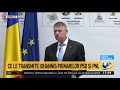 ce le transmite klaus iohannis primarilor psd și pnl