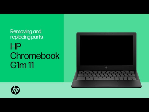 Removing and replacing parts | HP Chromebook G1m 11 | HP Support