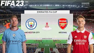 FIFA 23 | Manchster City vs Arsenal - The Emirates FA Cup - PS5 Gameplay