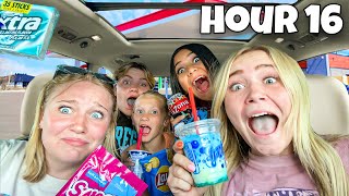 Eating Only GAS STATION FOOD for 24 Hours!! 🤮