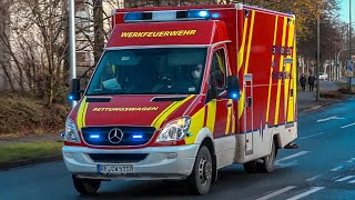 [Werkfeuerwehr] RTW-3 Werkfeuerwehr Chemiepark Marl