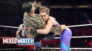 Sunil Singh suffers a Bayley-to-Belly: WWE Mixed Match Challenge, Oct. 2, 2018