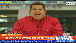 Chávez y los Sukhoi: los aviones de inteligencia militar que simbolizan la relación Rusia-Vzla