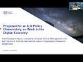 workshop proposal for an ilo policy observatory on work in the digital economy