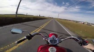 2009 Yamaha V star 1300 test Drive