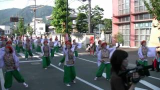 銭形よさこい２０１０ 支志團 上市会場１ mususukunjp