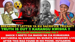 SHOCK!! ATI EMAIL YA SACR!F!CE ? KARANGU MURAYA EXPOSED AFTER SHOCKING EMAIL WAS FOUND IN HIS PHONE.