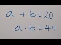 Japanese | Can you solve this ? | Math Olympiad Algebra Problem