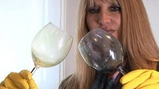 How To Get Rid Of Mineral Deposits From Glassware Properly