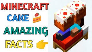 Minecraft Cake Amazing Facts #shorts #gaming #minecraft