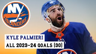 Kyle Palmieri (#21) All 30 Goals of the 2023-24 NHL Season