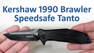 Kershaw 1990 Brawler Speedsafe Tanto