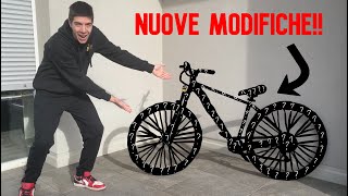 NUOVE MODIFICHE ALLA BICI