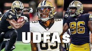 Saints Undrafted Free Agents 2022 NFL Season Recap | New Orleans Saints